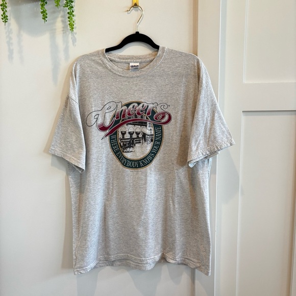 Gildan Other - Cheers Y2K 2011 Gildan Ultra Cotten Grey Short Sleeve Graphic T-shirt Size XL
